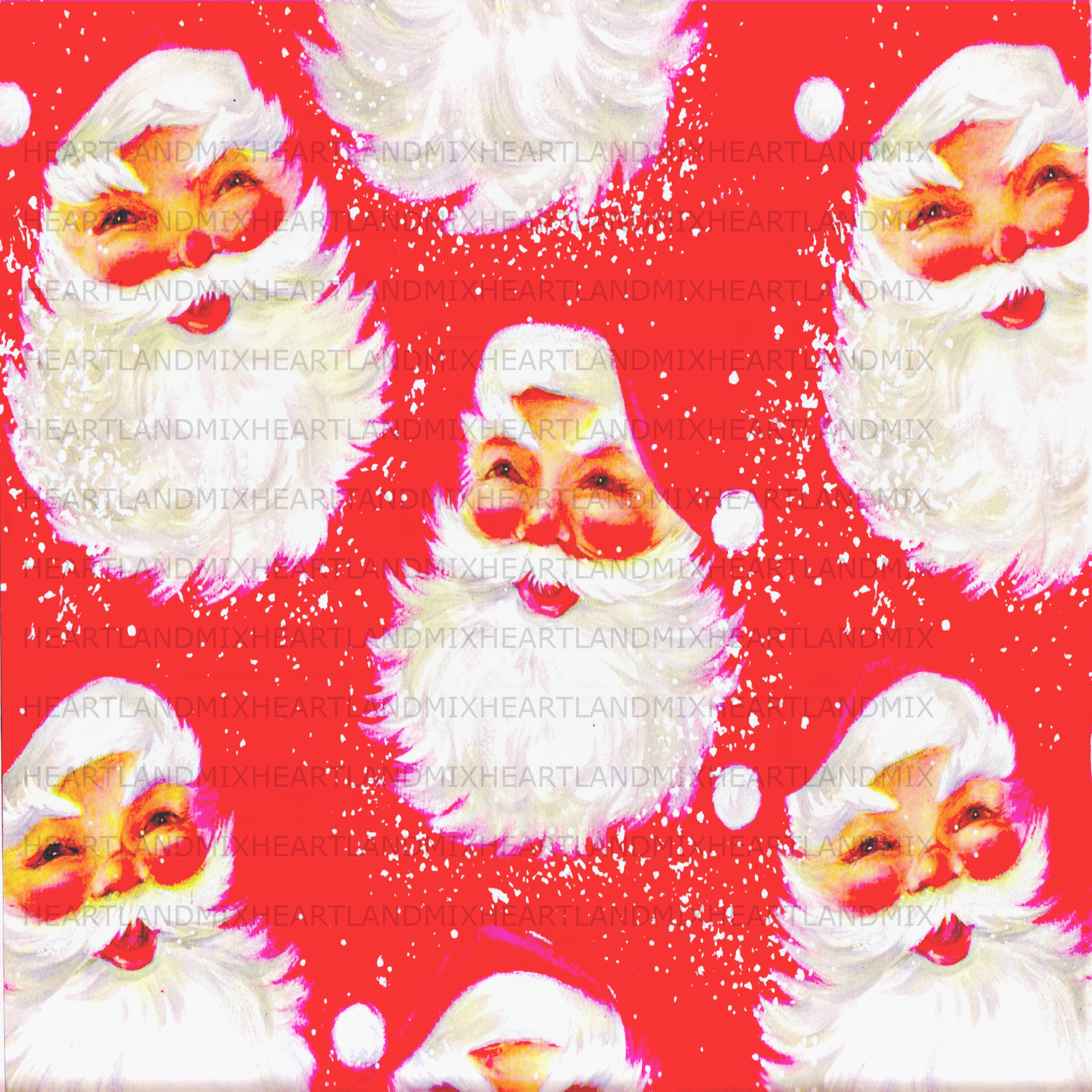 Santa Christmas Wrapping Paper