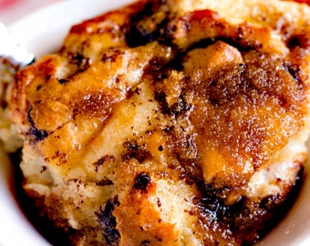 GRANNY'S OLD FASHIONED Bread Pudding Recipe Digital Download