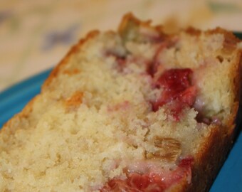 Rhubarb Bread RECIPE Yum Digital Download