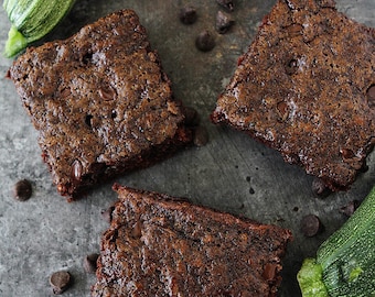 YUMMM Zucchinni Chocolate Brownie Bars Recipe