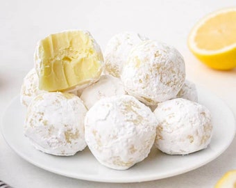 No Bake Recipe White Chocolate Lemon Truffles Digital Download