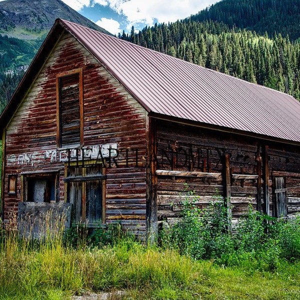 Digital Download Photo "Colorado Cabin" Wall Art