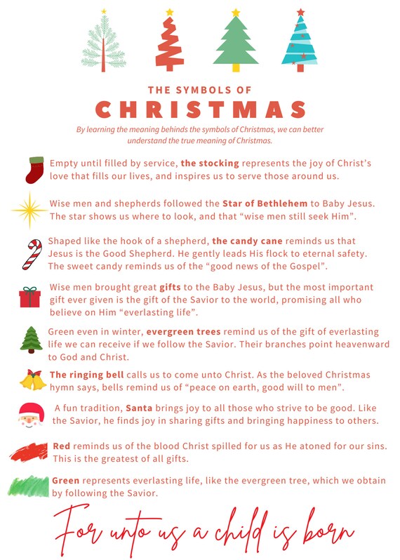 Meaning Of Christmas Symbols