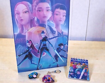 K-Pop Monster Slayer Huntrix Party Bags - Pre-filled Kids Birthday Goodie Bags & Favours