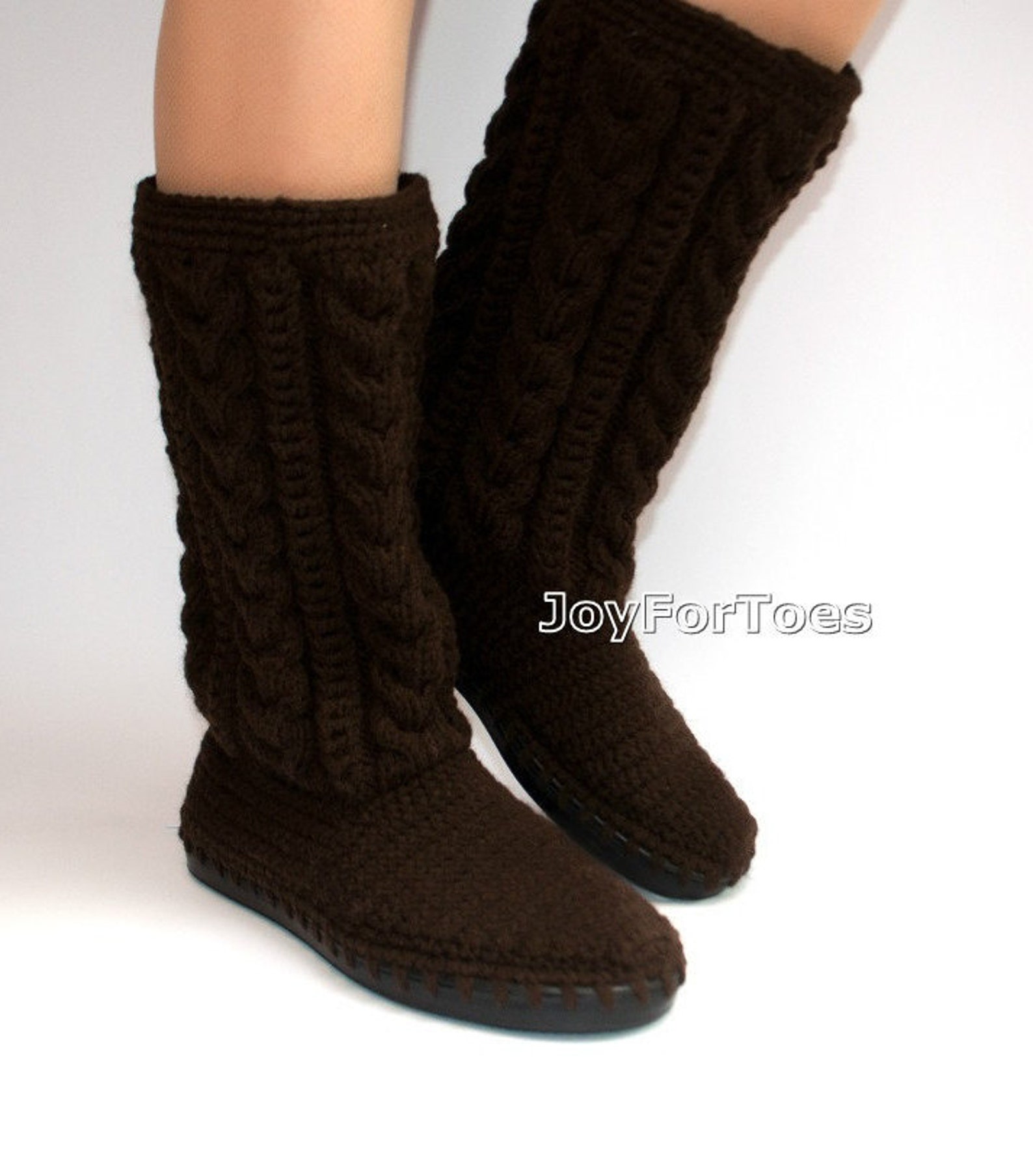Gifts for her Crochet Boots Hand Knit Shoes Crocheted Outdoor Etsy