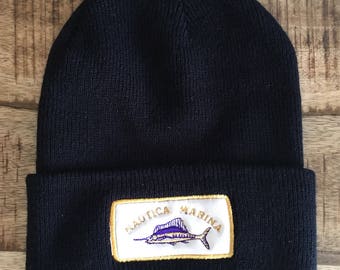 nautica beanie hat