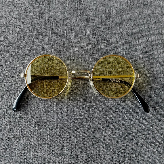 Vintage gold frame sunglasses new arrivals