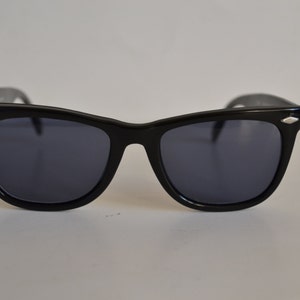 Gafas de sol Wayfarer negras vintage para niños