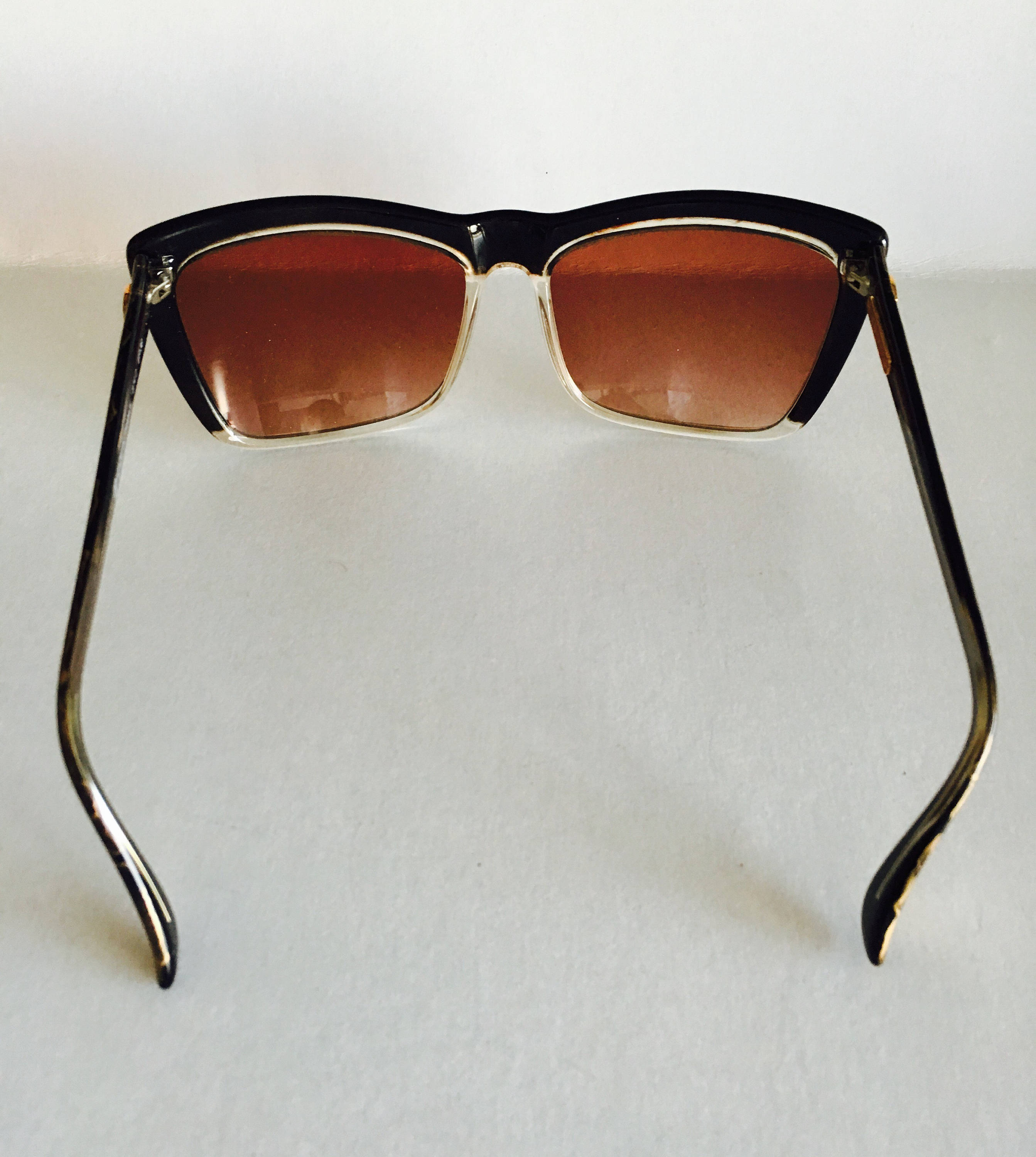 Vintage Emilio Pucci 874-0 EP 38 Crystal Clear and Brass  display picture 2