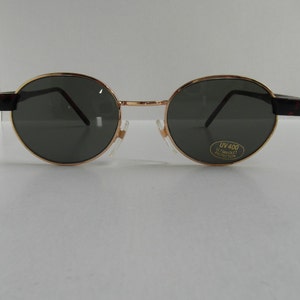 Vintage Gold & Schildpatt Runde Sonnenbrille