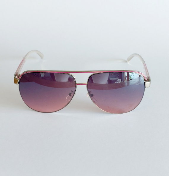 Buy Vintage Pink and Silver Aviator Sunglasses Online in India - Etsy