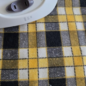 Autumm - Plaid Flannel Heatin Pad Cover - for your Autumn Decor