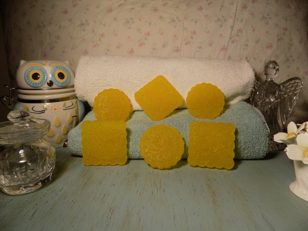 Homemade Exfoliating Bar Soap Grapefruit Scent 1.5oz 2oz Etsy