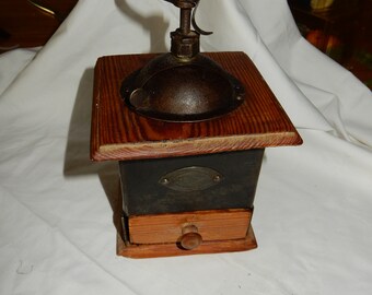 antique coffee mill etsy
