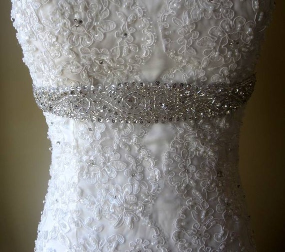 adding a sash to a dress
