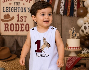 First Birthday Outfit Boy, Cowboy Clothes, My First Rodeo Birthday Party, First Rodeo, My first Rodeo Birthday,  Zuli Kids 295401