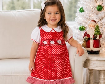 0 3 month smocked christmas dress Santa Dress, Smocked Dress, Baby Girl Christmas Dress, Girls Santa Dress, Toddler Christmas Dress, First Christmas Christmas party