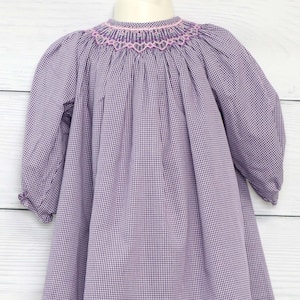 Bishop Sleeve Dress, Smocked Dresses Baby Girl,Boho Baby Clothes, Fall Baby Girl Clothes 412260 -AA126