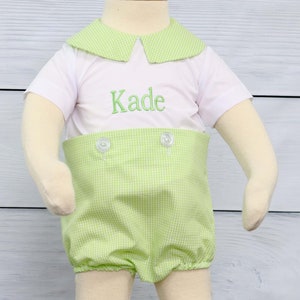 Newborn Boy Coming Home Outfit, Baby Romper, Baby Boy Coming Home Outfit, Preemie Clothes, Take Home Outfit, Easter Outfit, Zuli Kids 292569