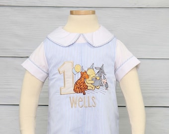 Teddy Bear Party -Boys First Birthday Outfit - Classic Pooh Party Outfit by Zuli Kids 294118