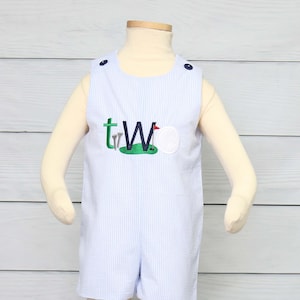 Geburtstags-Outfit, Hole in One Geburtstag, Golf 2. Geburtstag, Baby Golf Outfit, Baby Jungen Golf Outfit, Hole in One Geburtstags-Outfit, 294239
