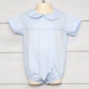 Baby Boy Baptism Outfit, Boy Baptism Outfit, Baptism Boy Outfit, Baby boy Christening Outfit, White Bubble Boy, Zuli Kids 294801