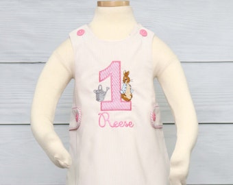 ウサギは1つ | 女の子の1歳の誕生日衣装 | ウサギのバースデードレス | ケーキスマッシュ衣装 | イースターベビー女の子衣装