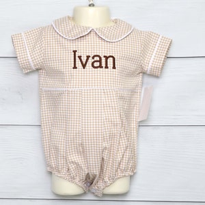 Ring Bearer, Baby Boy Formal Wear, Baby Jumpsuit, Ring Bearer Outfit, Toddler Boy Clothes, Shortalls, Toddler Boy Wedding Outfit,   294026