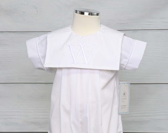 Boys Christening Outfit, Boys Baptism Outfit, Christening Outfits for Boys, Toddler Christening Romper, Baby Boy Baptism Outfit 295177