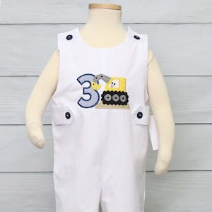 3rd Birthday, Construction Jon Jon, Baby Boy Construction Theme Birthday Outfit, Construction Birthday party, Zuli Kids  294466