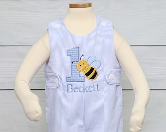 Happy Bee Day, Bumble Bee Birthday Party, Bee Smash Cake, Bumble Bee Birthday Party, First Birthday Outfit Boy, Zuli Kids Boy, 294672