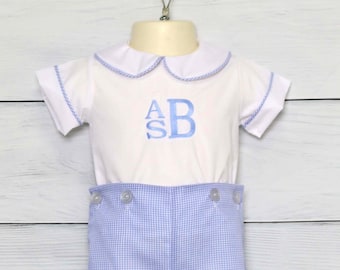 Baptism Outfit Boy, Toddler Baptism Outfit Boy, Christening Outfit Baby Boy, Toddler Boy Baptism Outfit, Monogram Baby  295023