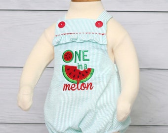 Watermelon, One in a Melon, Watermelon Dress, Watermelon Birthday, One in a Melon First Birthday Outfit, One in a Melon Birthday,  294438