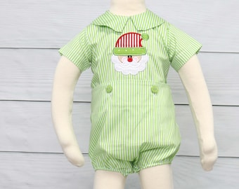 Baby Boy Christmas Romper, Boys Christmas Clothes, Baby Boy Christmas Clothes, Toddler Boy Christmas Outfit,   Zuli Kids 291612