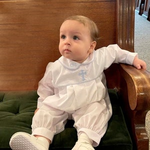 Modern boy christening outfit online