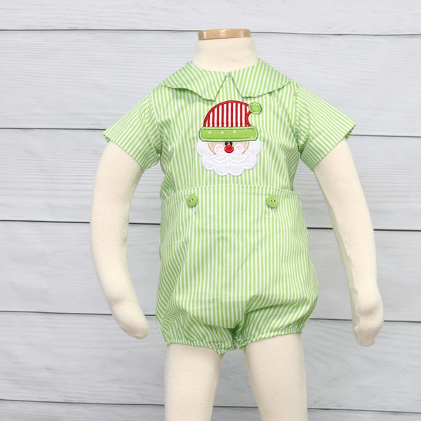 Baby Boy Christmas Romper, Boys Christmas Clothes, Baby Boy Christmas Clothes, Toddler Boy Christmas Outfit,   Zuli Kids 291612