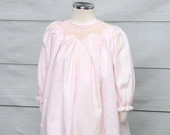 Vestidos para niña, vestido fruncido rosa, vestido de Pascua para bebé de Zuli Kids 412578-CC161