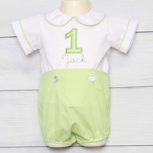 Baby Boy One Year Birthday Outfit, First Birthday Boy, Personalized Baby Boy Outfit Theme, Cake Smash Outfit Boy,   Zuli Kids 294818
