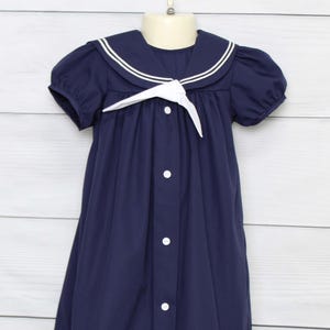 Baby Girl Nautical Clothes, Girls Sailor Dress, Nautical Theme Party, Sailor Dress, Baby Sailor Outfit, Nautical Dress, Kids Dresses 291792