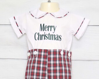 Baby Boy Christmas Outfit, 1st Birthday Outfit, My 1st Birthday, My 1st Christmas, Boys Christmas Outfit, Christmas Romper, Zuli Kids 294676
