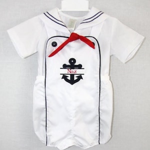 Baby boy Sailor Outfit, Baby Sailor Outfit, Baby Nautical Outfit, Sailor Outfit Baby Boy, Nautical Baby Boy Outfit, Zuli Kids 291969