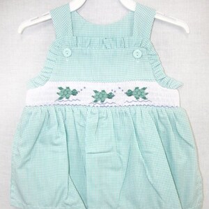 Baby Sunsuit, Smocked Sunsuit, Smocked Baby Dress, Baby Girl Sunsuit, Smocked Baby Clothes, Baby Girl Smocked Bubble, Zuli Kids 412359-I122