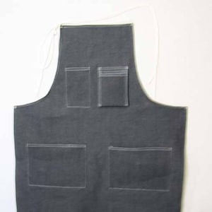 Woodworking Apron, Work Apron, Barista Apron, Artisan Apron, Pottery Apron, Cross Back Apron, Denim Apron,  Craft Apron, Grill Gift, 292970