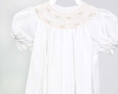Baptism Dress for Baby Girl, Christening Dress for Baby Girl, Baby Girls Baptism Dresses, Baby Girl Smocked Dress, 412683 - CC260 Il_170x135