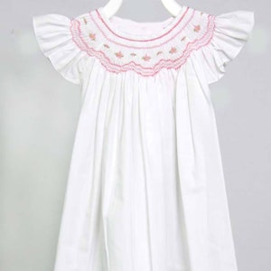 Smocked Dress, Smocked Dresses, Smocked Baby Dress, Smocked Dress for Girls, Christening Dress, Baby Girl Smocked Dress,   412660-CC236