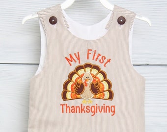 Baby boy Thanksgiving Outfit, Baby Boy Fall Outfits with Turkey, Baby First Thanksgiving Outfit Boy 293692