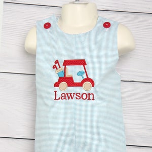 Baby Boy Golf, New to the Club, Baby Boy Bubble Romper, First Birthday Romper, Hole in ONE, 1st Birthday Boy Outfit, Golf Birthday,  292765