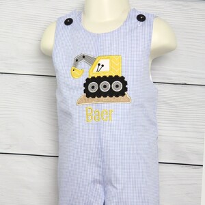 Construction Birthday Outfit, Construction Romper, Construction Smash Cake Outfit, Construction Cake Smash Outift, Zuli Kids 292901