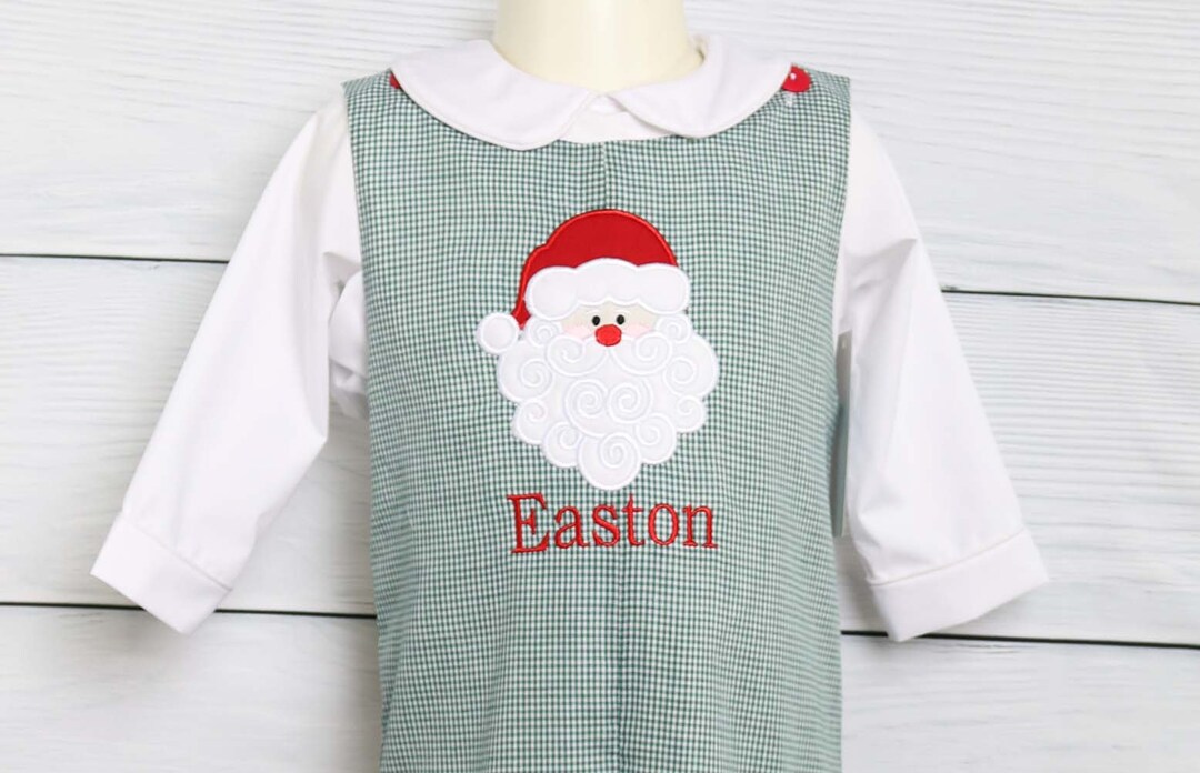 Baby Boy Christmas Outfit My First Christmas Baby Boy Infant Etsy