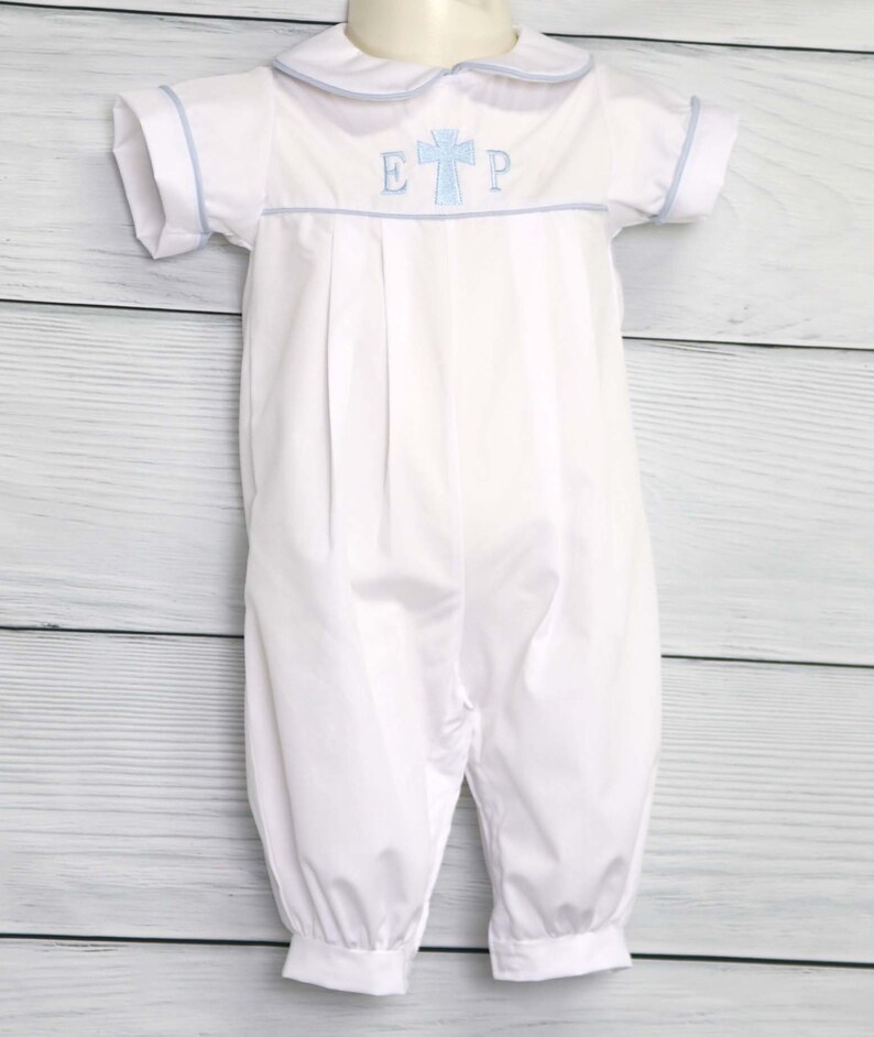 Boys Christening Outfit Christening Outfits for Boys Boys Baptism Outfit Toddler Christening Romper 293115